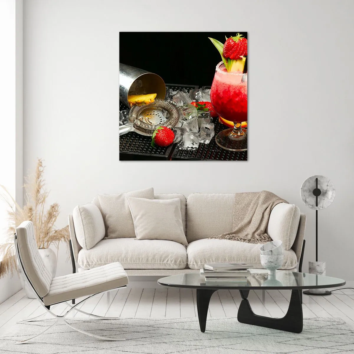 Impression sur verre - Image sur verre - Envouter le goût - 70x70 cm