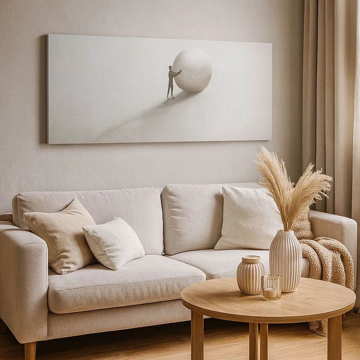 Impression sur toile - Image sur toile - Jeu de la vie - 100x40 cm