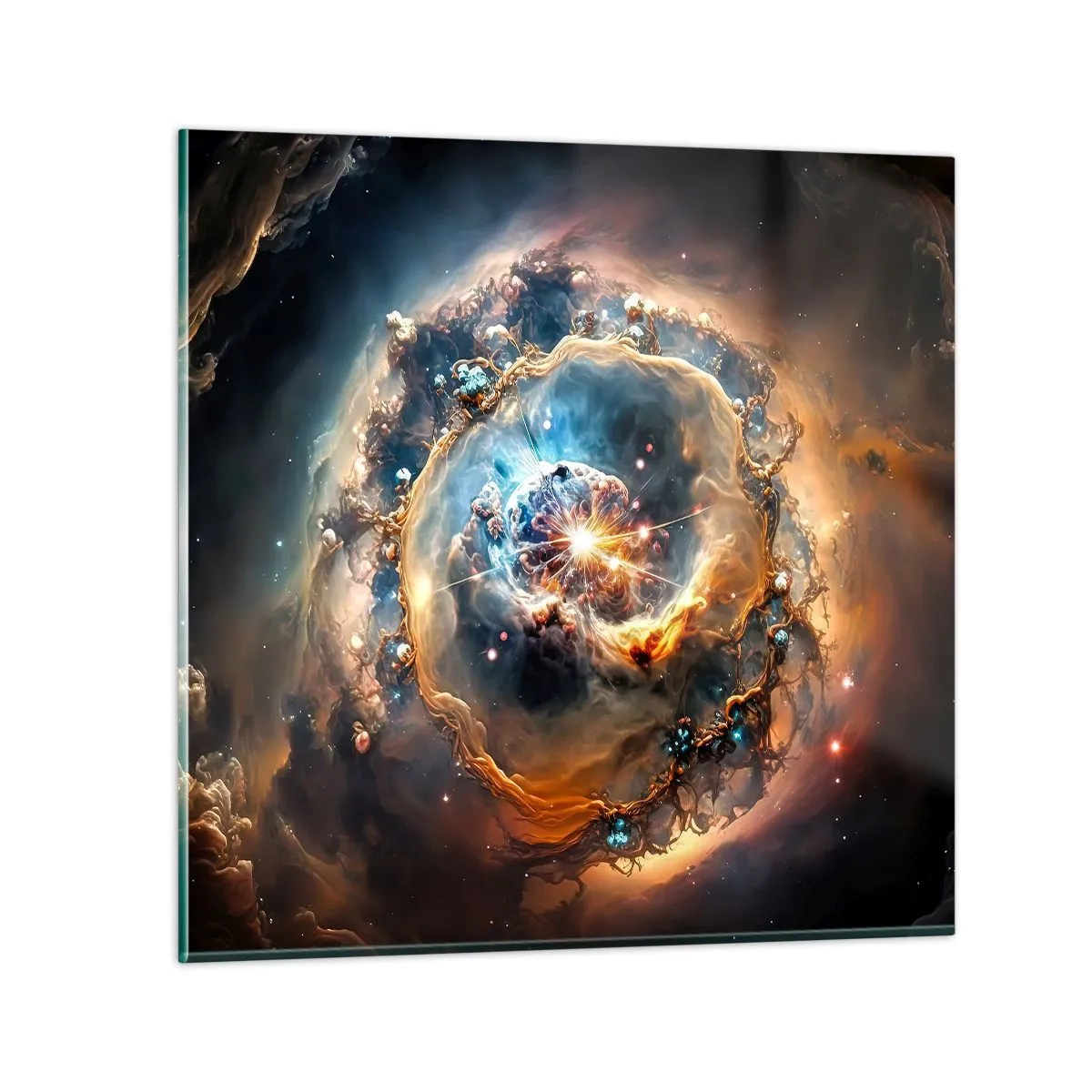 Impression sur verre - Image sur verre - Le début - 40x40 cm