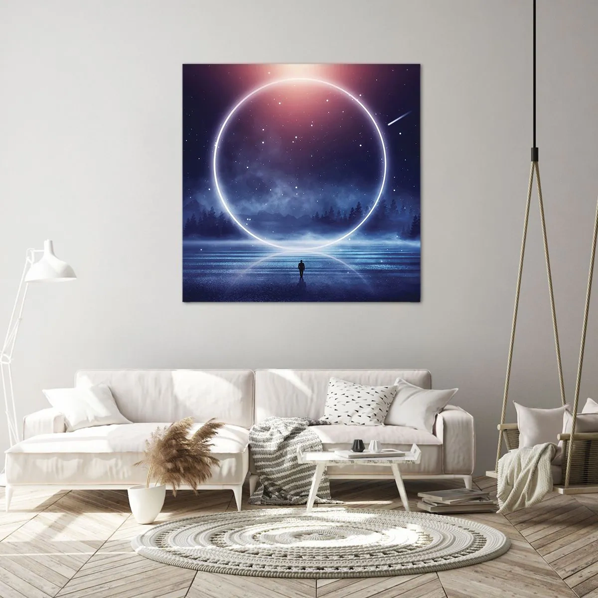 Impression sur toile - Image sur toile - Ils sont déjà là... - 40x40 cm