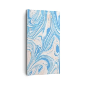 Impression sur toile - Image sur toile - Bassin turquoise - 45x80 cm