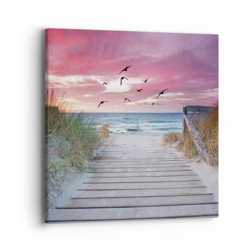 Impression sur toile - Image sur toile - Impression de la Baltique - 40x40 cm