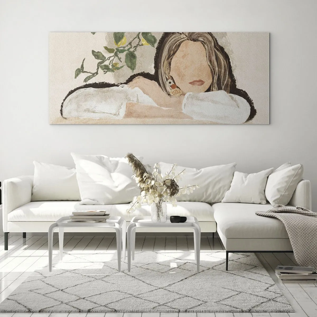 Impression sur verre - Image sur verre - La beauté du sud - 100x40 cm