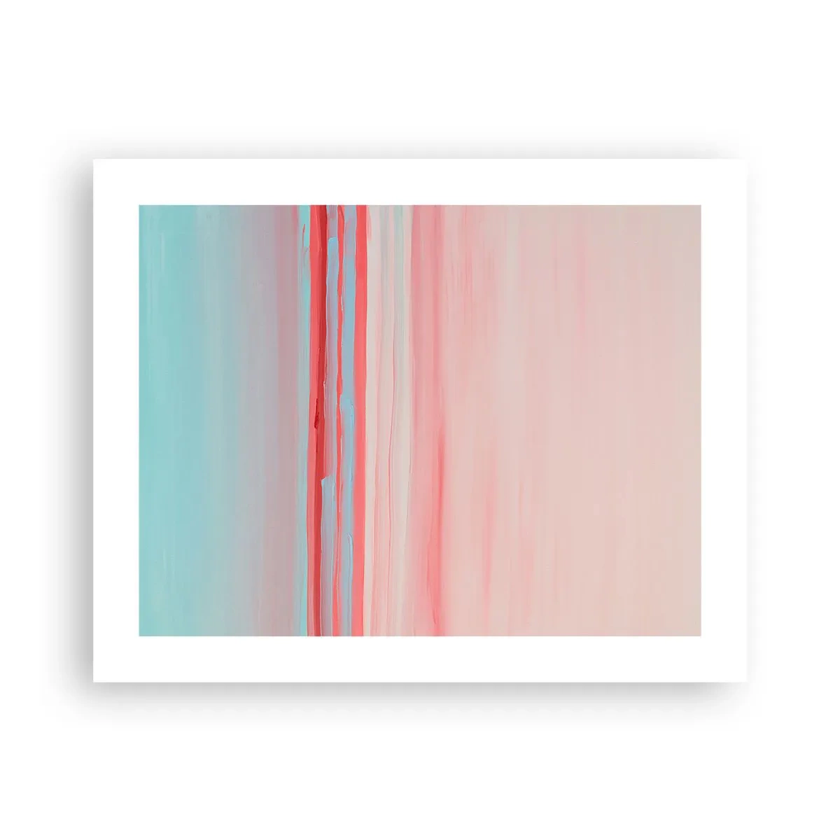 Affiche - Poster - Abstraction à l'aube - 50x40 cm