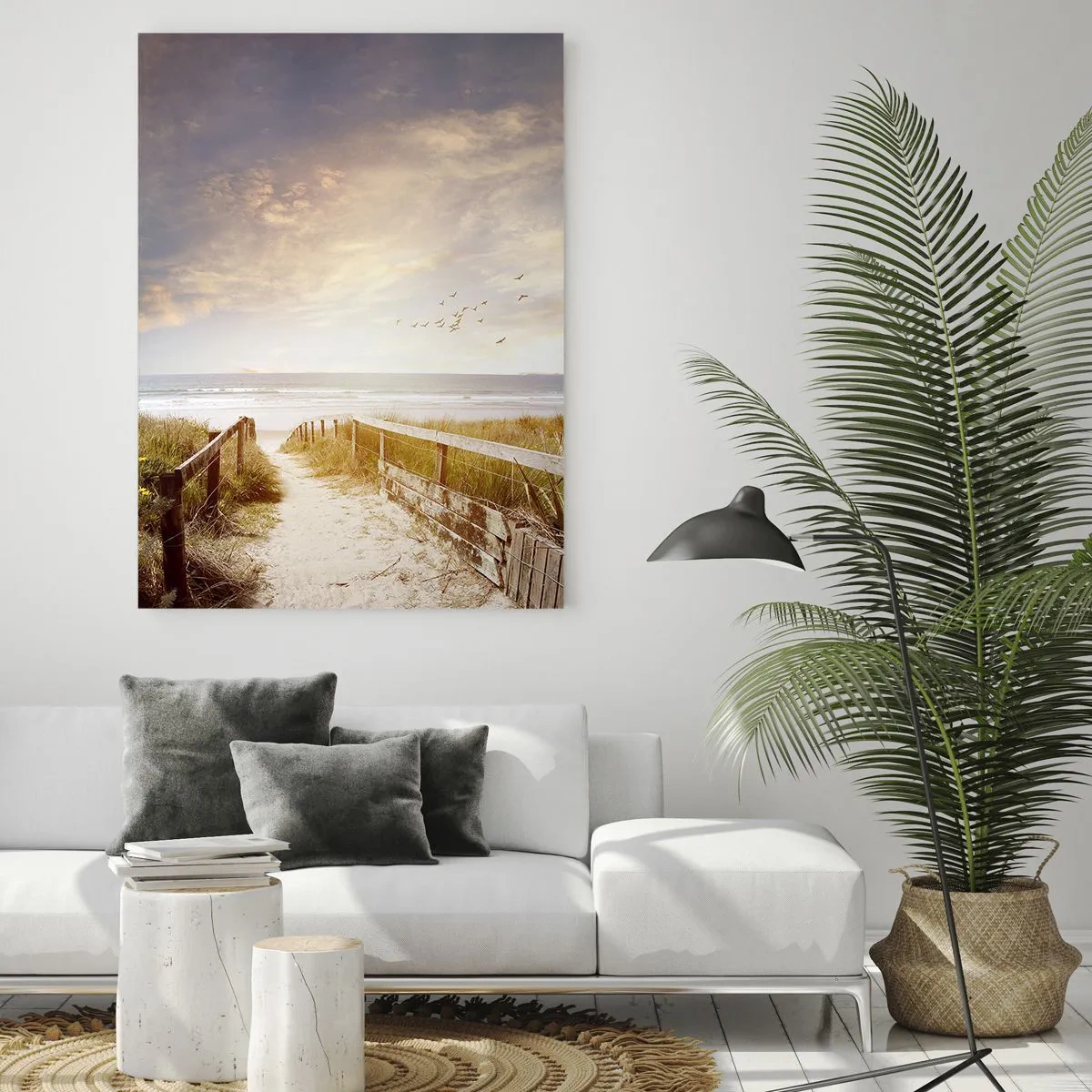 Impression sur verre - Image sur verre - Un espace de paix - 80x120 cm