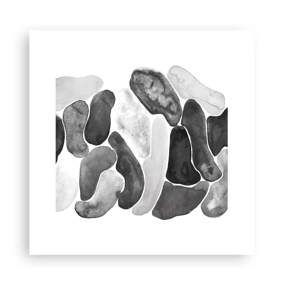 Affiche - Poster - Abstraction rocheuse - 30x30 cm