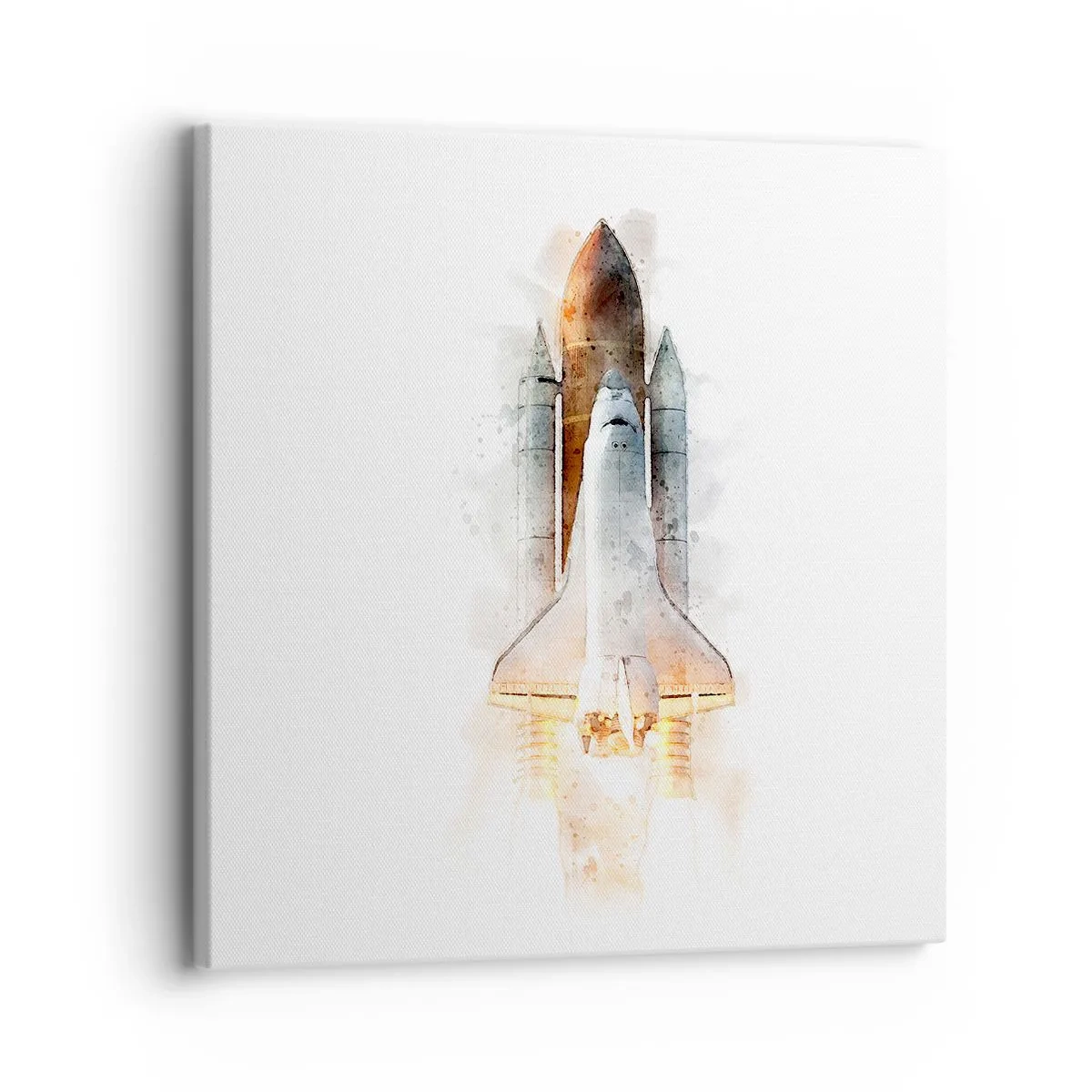 Impression sur toile - Image sur toile - Des explorateurs pour commencer - 30x30 cm