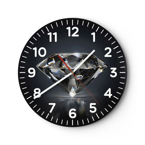 Horloge murale - Pendule murale - La meilleure amie - 40x40 cm