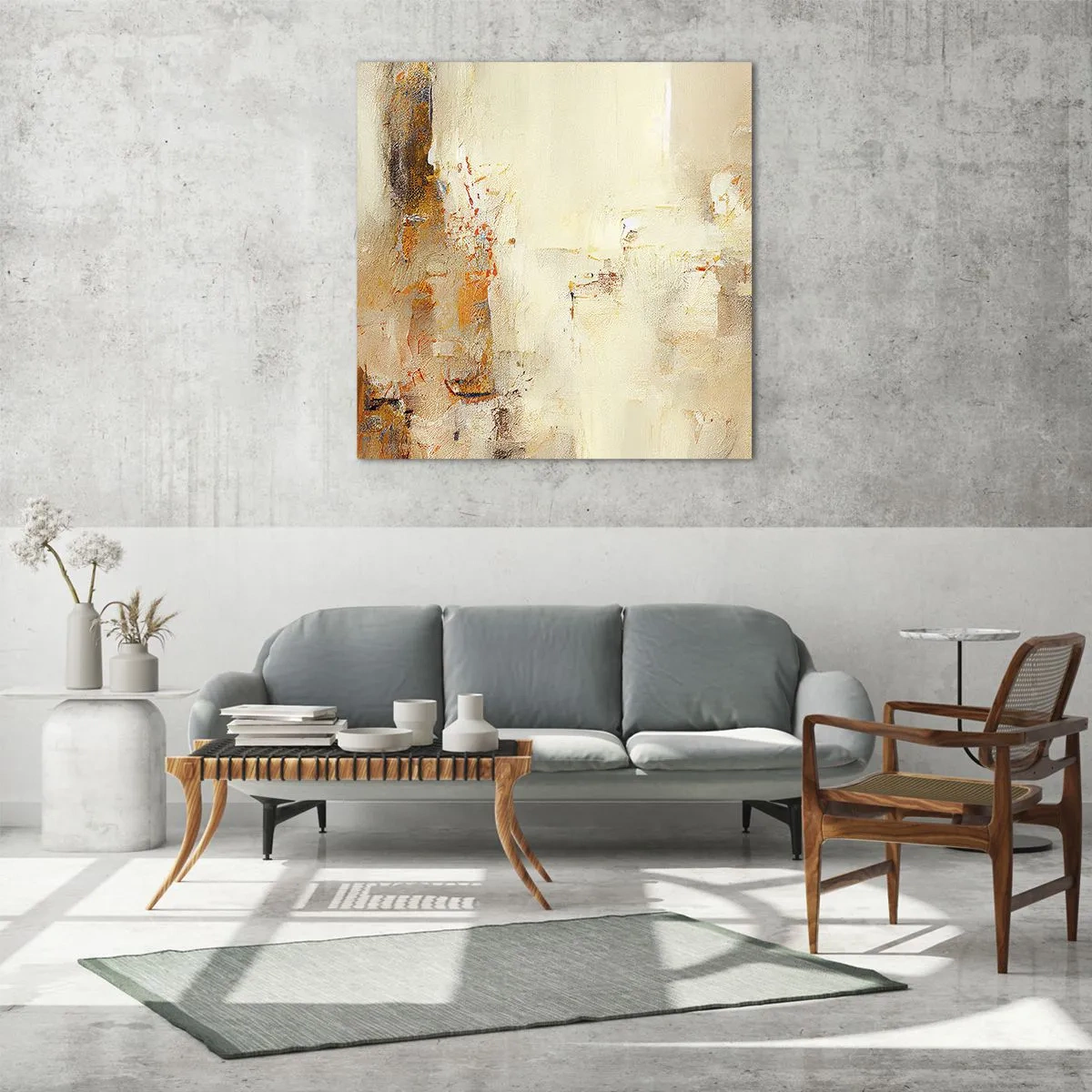 Impression sur verre - Image sur verre - Âme de l'ambre - 60x60 cm