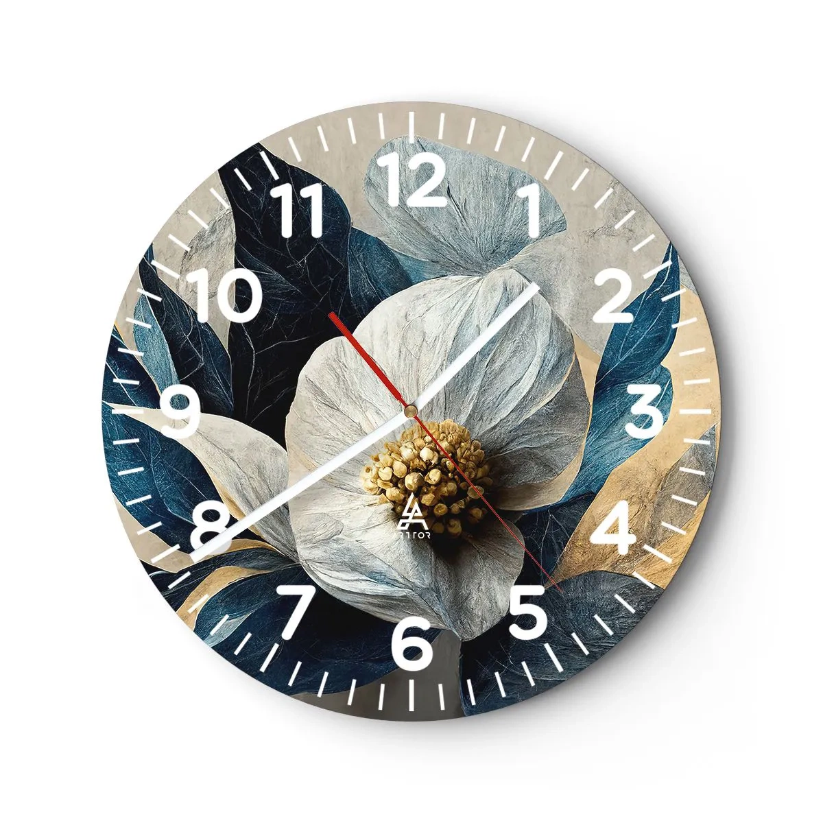 Horloge murale - Pendule murale - Il a un coeur d'or - 30x30 cm