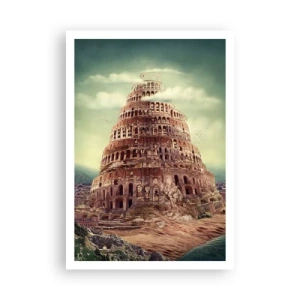 Affiche - Poster - La tour de Babel - 70x100 cm