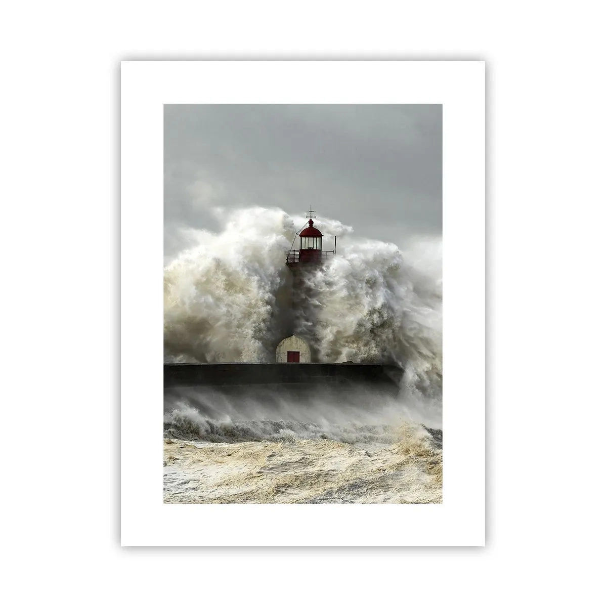 Affiche - Poster - La colère de l'océan - 30x40 cm