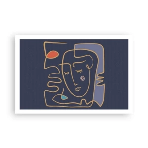 Affiche - Poster - En réflexion - 91x61 cm