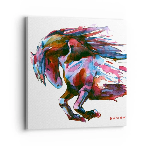 Impression sur toile - Image sur toile - Dans le ravissement - 30x30 cm