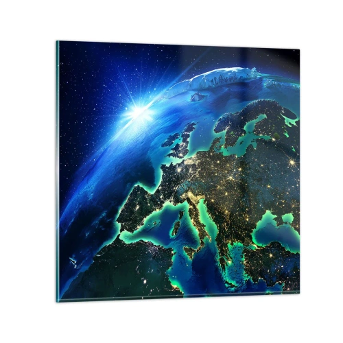 Impression sur verre - Image sur verre - Europe pétillante - 70x70 cm