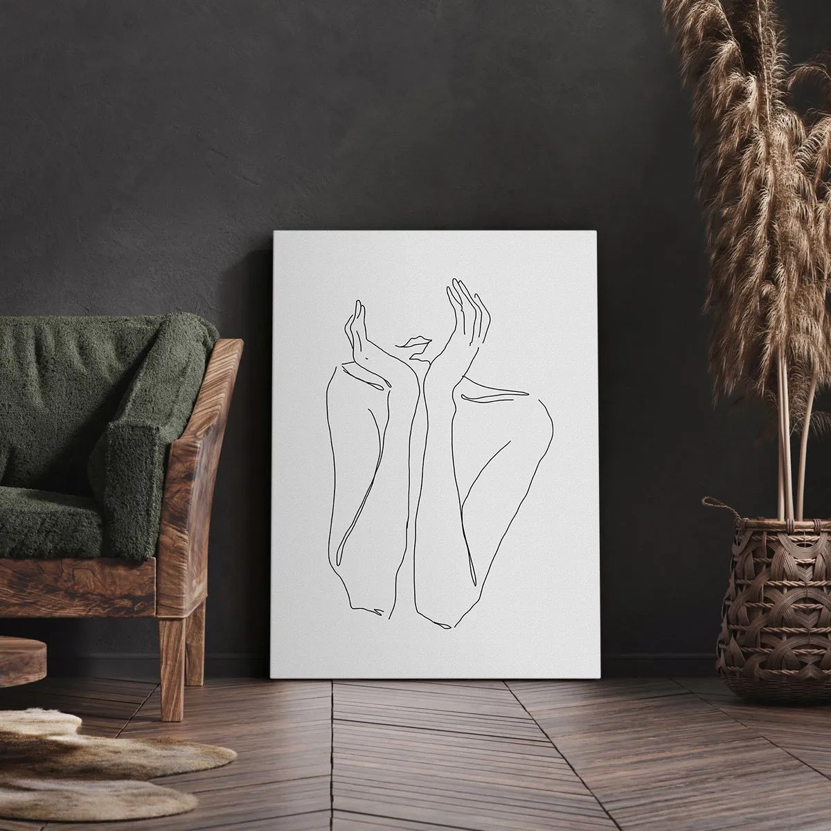 Impression sur toile - Image sur toile - De quoi rêvent les femmes - 65x120 cm