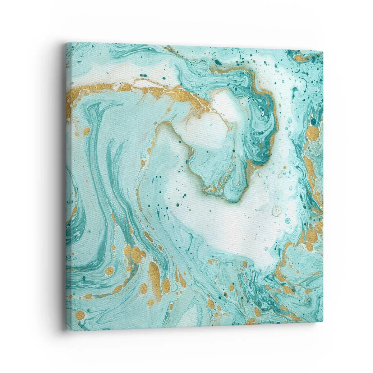 Impression sur toile - Image sur toile - Sous la grande vague de l'ère Edo - 30x30 cm