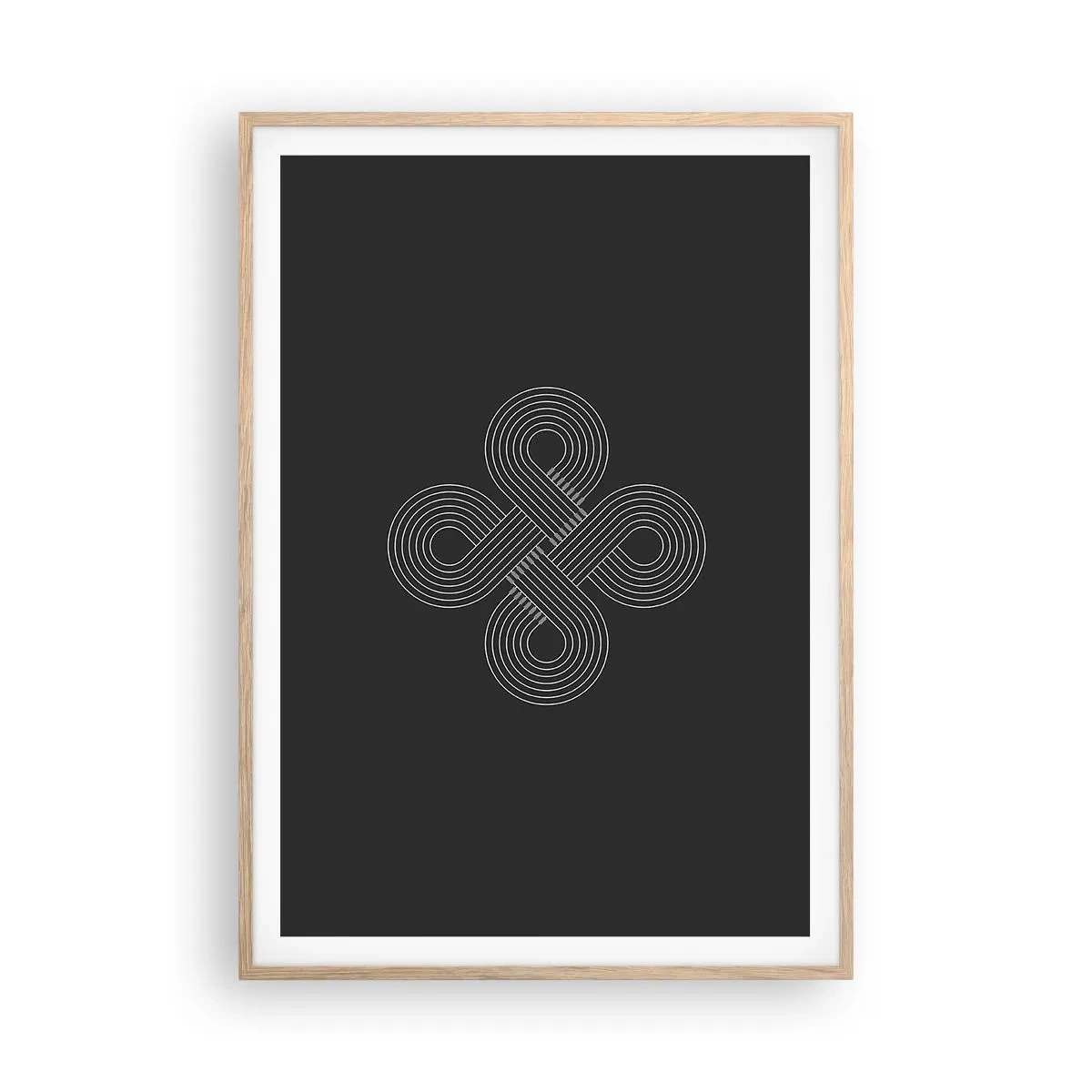 Affiche dans un chêne clair - Poster - Dans l'âme celtique - 70x100 cm