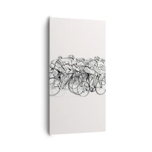 Impression sur toile - Image sur toile - Ensemble en équipe - 65x120 cm