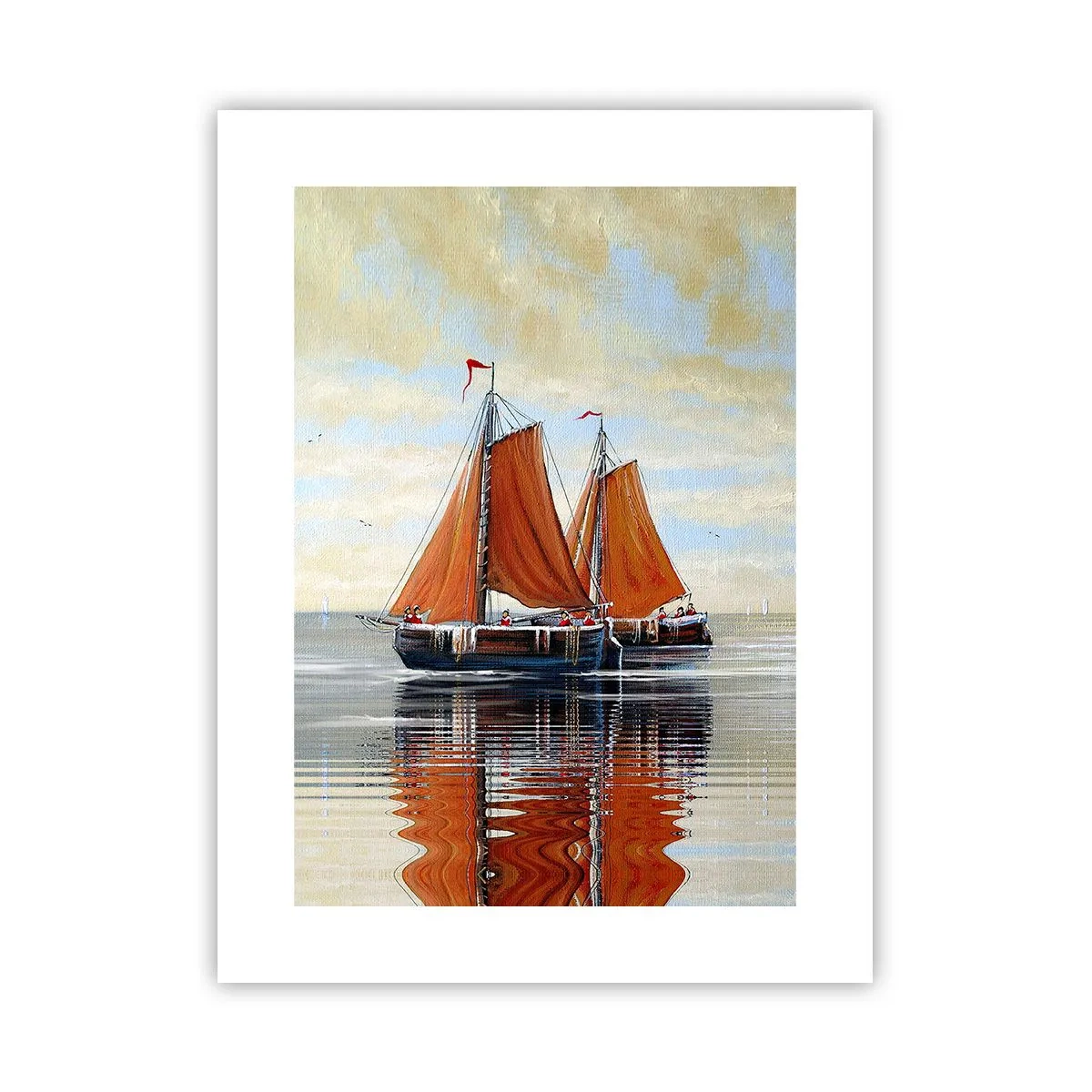 Affiche - Poster - He, navigue, marin - 30x40 cm