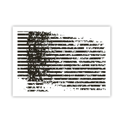 Affiche - Poster - Rythme et bruissement - 70x50 cm
