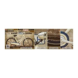 Échantillon de Papier Peint Premium Sand - Pas de complexes - Mural, Vélo, Assiettes - 100x30 cm