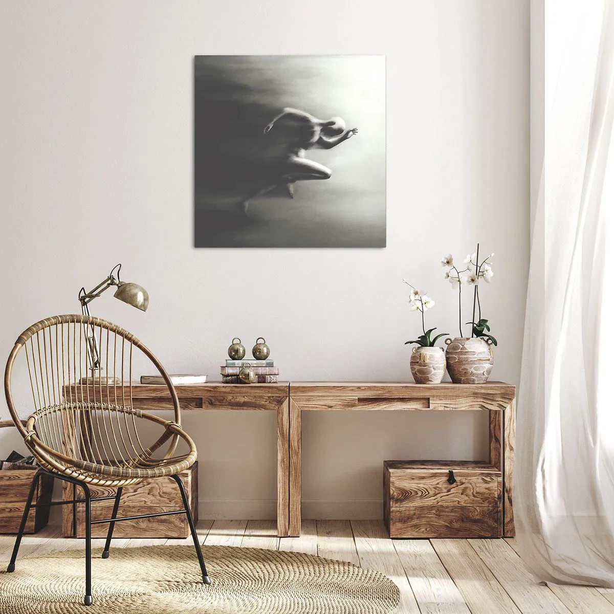 Impression sur toile - Image sur toile - Inarrêtable - 40x40 cm