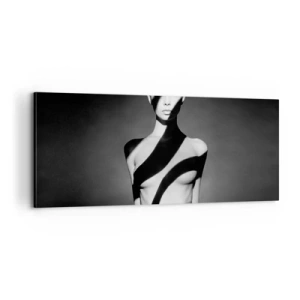 Impression sur toile - Image sur toile - Dans la brillance et l'ombre - 100x40 cm