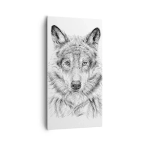 Impression sur toile - Image sur toile - Un leader né - 55x100 cm