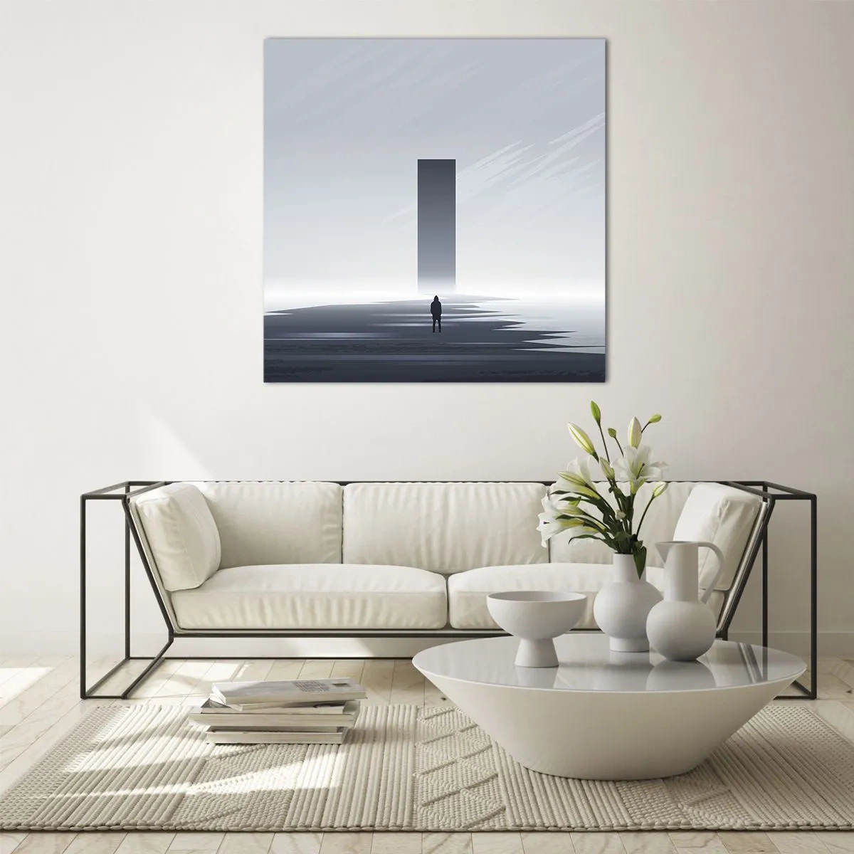 Impression sur verre - Image sur verre - Opportunité ou menace ? - 70x70 cm