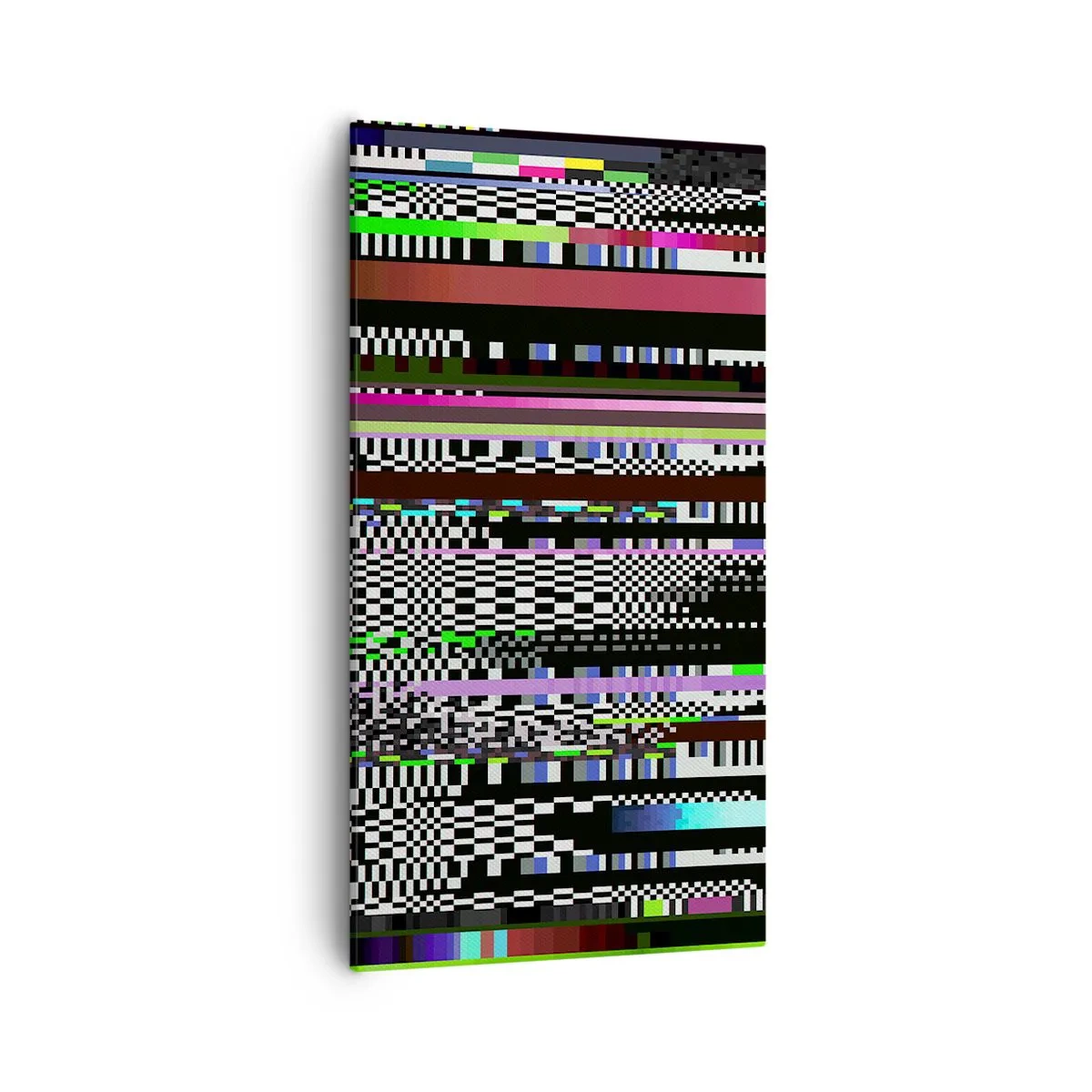 Impression sur toile - Image sur toile - L'image de contrôle de la réalité - 55x100 cm