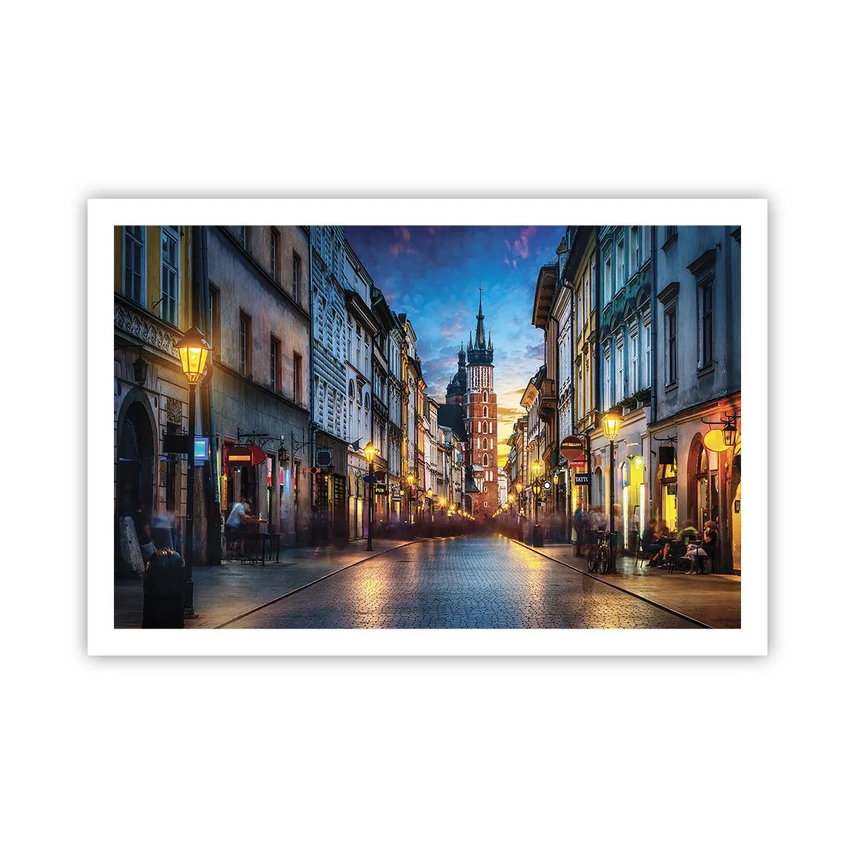 Affiche - Poster - La magie de Cracovie - 91x61 cm