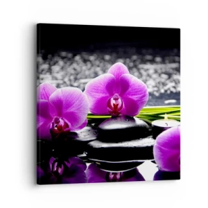 Impression sur toile - Image sur toile - Se noyer dans la paix et la tranquillité - 30x30 cm