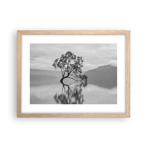 Affiche dans un chêne clair - Poster - Un tel pays existe - 40x30 cm