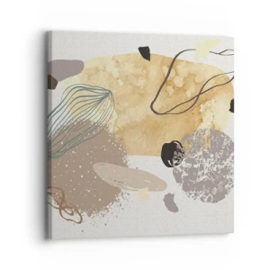 Impression sur toile - Image sur toile - Plumcologie appliquée - 30x30 cm