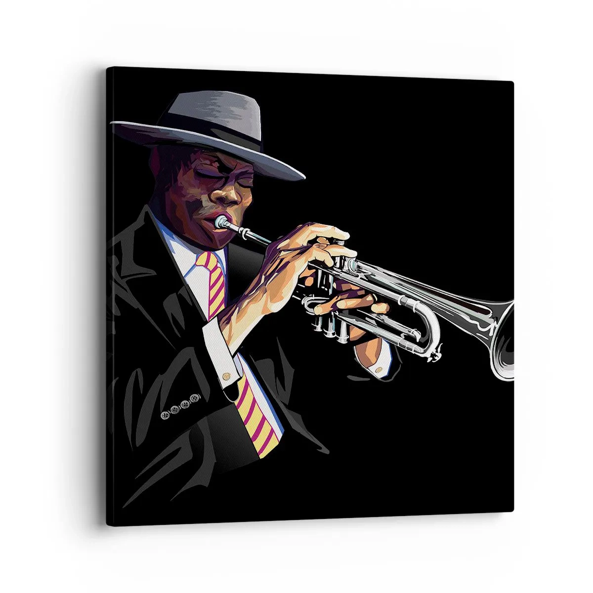 Impression sur toile - Image sur toile - Le charme de la vieille école - 40x40 cm