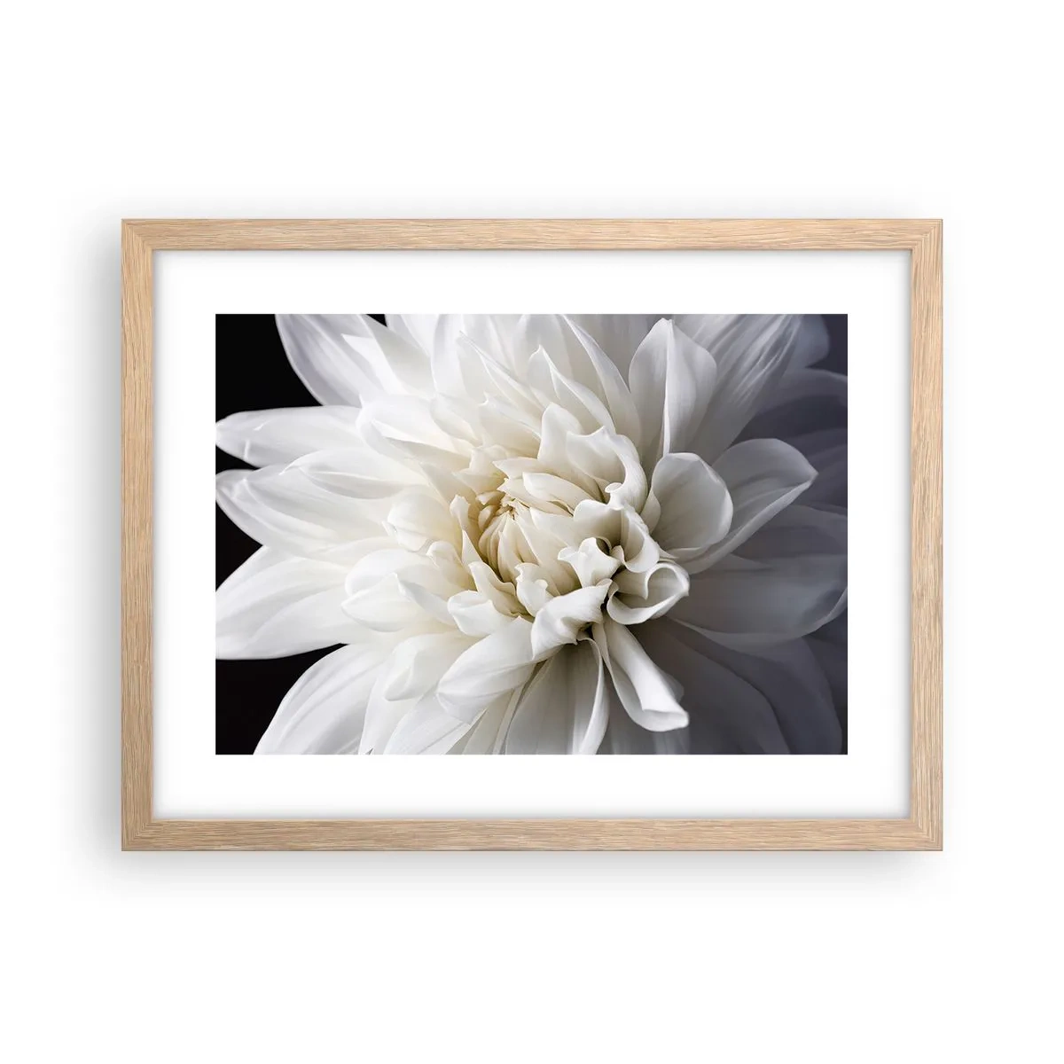 Affiche dans un chêne clair - Poster - Le matin de la jeune mariéé - 40x30 cm