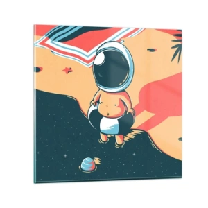 Impression sur verre - Image sur verre - Suivant une autre perspective - 30x30 cm