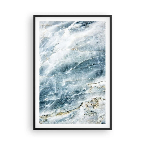 Affiche dans un cadre noir - Poster - Monde de glace - 61x91 cm