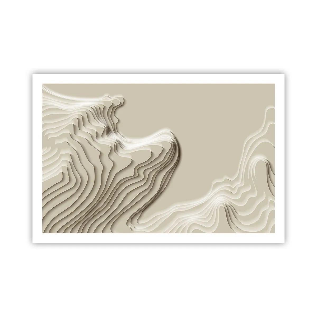 Affiche - Poster - Topographie artistique - 91x61 cm