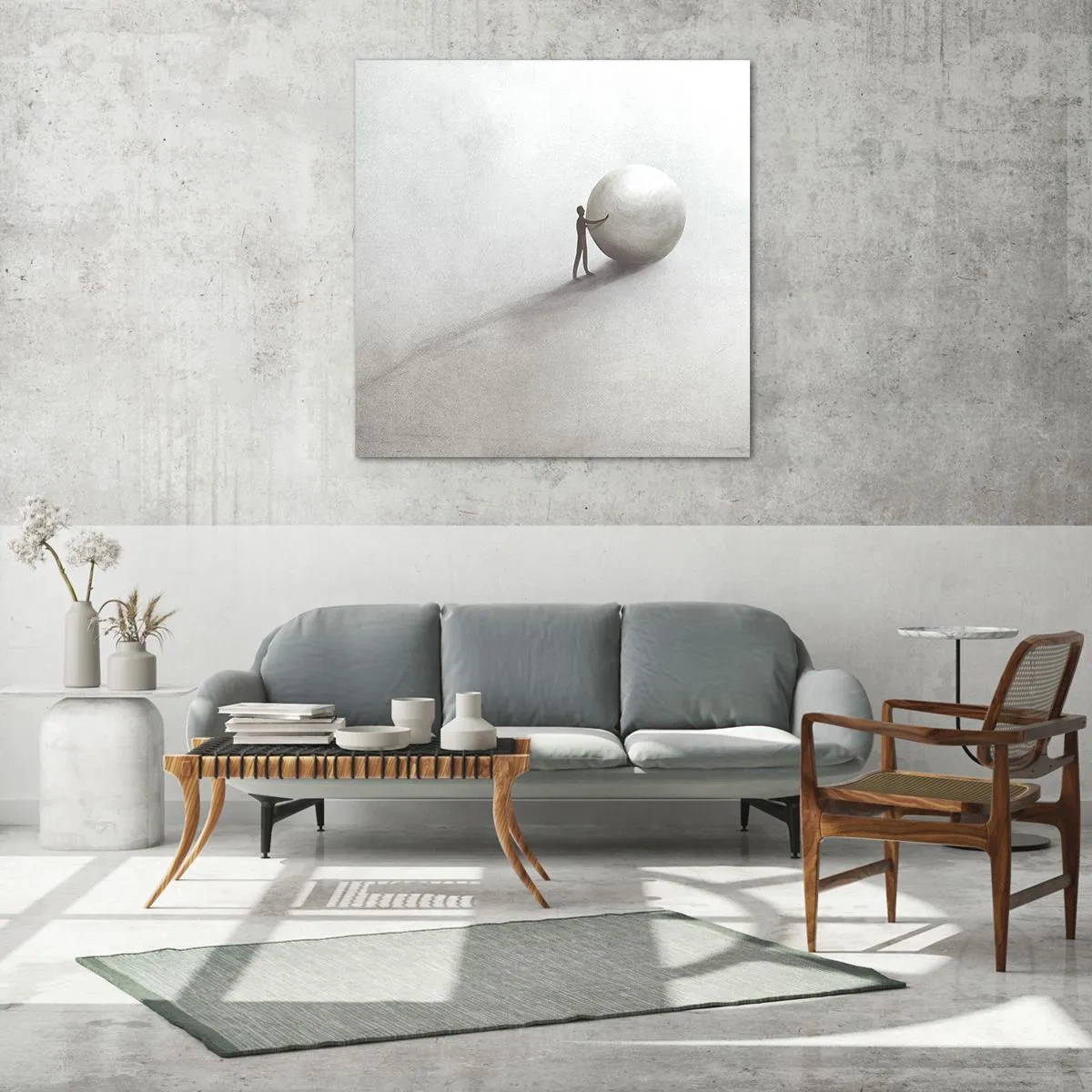 Impression sur verre - Image sur verre - Jeu de la vie - 70x70 cm