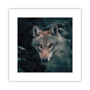 Affiche - Poster - Chasseur - 30x30 cm