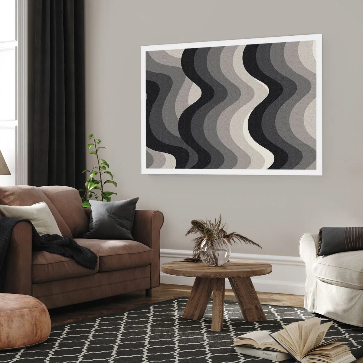 Affiche - Poster - Vague après vague - 70x50 cm