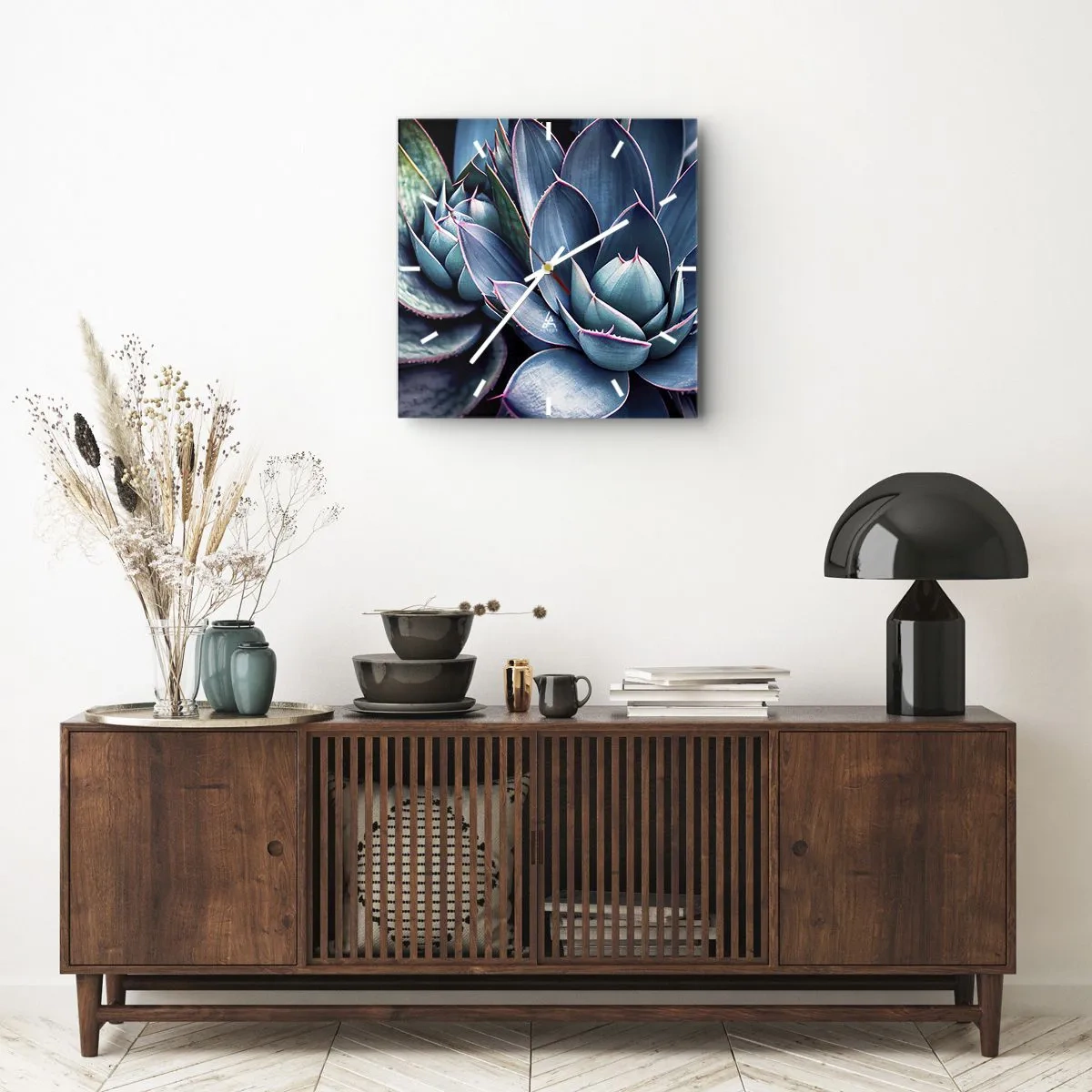 Horloge murale - Pendule murale - Force vital - 40x40 cm