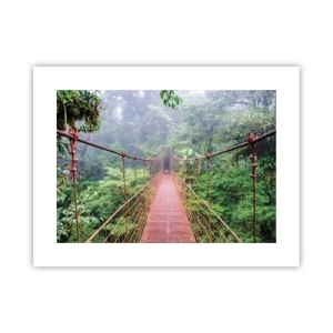 Affiche - Poster - Suspendu sur les couronnes - 40x30 cm