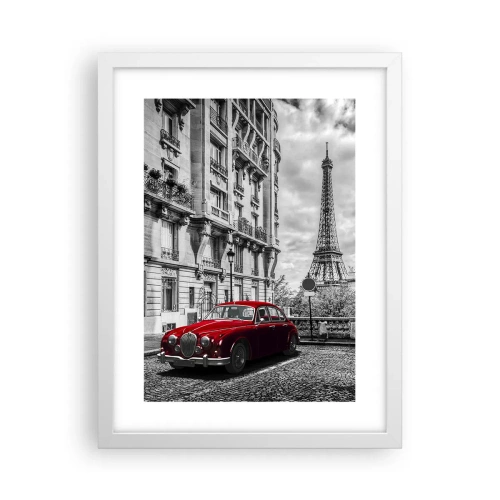 Affiche dans un cadre blanc - Poster - Prédateur dans la ville - 30x40 cm