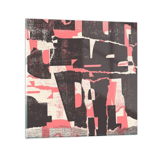 Impression sur verre - Image sur verre - Tout ce tapage - 50x50 cm