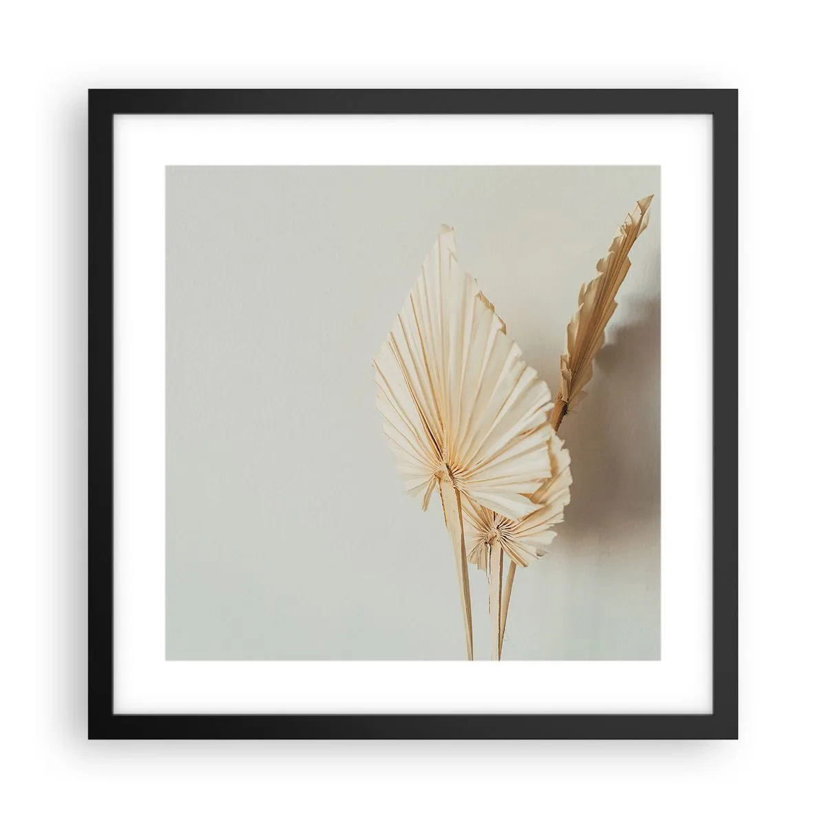 Affiche dans un cadre noir - Poster - Quand tu dois t’apaiser - 40x40 cm