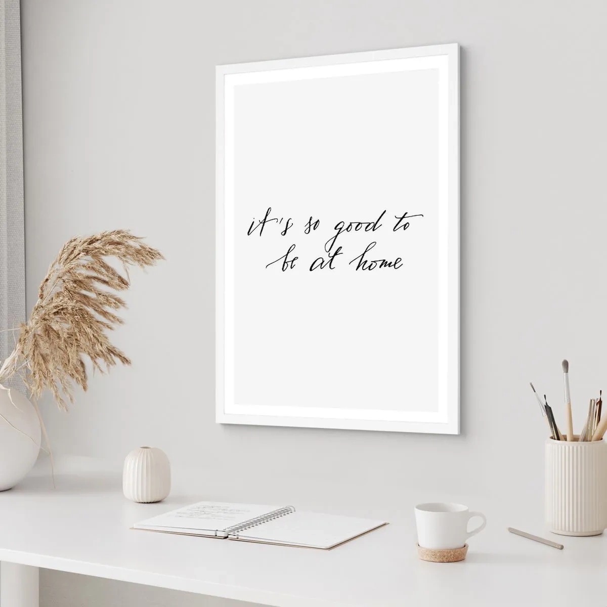 Affiche dans un cadre blanc - Poster - Toute la vérite - 50x70 cm