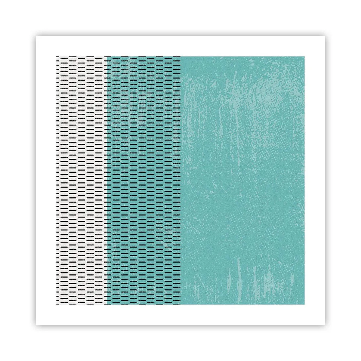 Affiche - Poster - Composition équilibrée - 50x50 cm